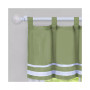 Dakota Window Curtain Tier Pair and Valance Set, 58x24