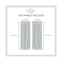 Indoor/Outdoor Solid Cabana Tab Top Curtain Panel Pair, 54" x 84"