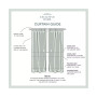 Indoor/Outdoor Solid Cabana Tab Top Curtain Panel Pair, 54" x 84"