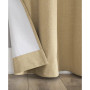 Channing Grid Texture Blackout Grommet Curtain Panel, 96" x 50"