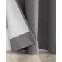Channing Grid Texture Blackout Grommet Curtain Panel, 96" x 50"