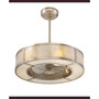 Vireo 6-Light Fan D'Lier in Silver Dust
