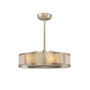 Vireo 6-Light Fan D'Lier in Silver Dust