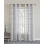 Lurex Stripe Window Panel Set, 76" x 84"