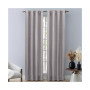 Grasscloth Lined Grommet Curtain Panel 54"W x 84"L