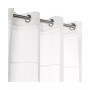Horizon Stripe Textured Semi-Sheer Grommet Curtain Panel 55"W x 84"L