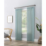 Ceri Texture Jute Tabs Semi-Sheer Tab Top Curtain Panel, 50" x 63"