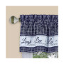 Live, Love, Laugh Window Curtain Tier Pair and Valance Set, 58x36