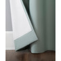 Cyrus Thermal Blackout Back Tab Curtain Panel, 63" L x 40" W
