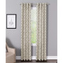 Bennett 50" x 84" Geometric Print Curtain Panel