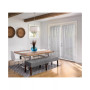 Shannon Door Curtain Panel with tie back 52"W x 36"L
