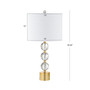 Ashley Crystal Led Table Lamp