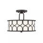 Trade Winds Courtland 2-Light Semi-Flush Ceiling Light