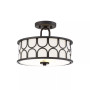 Trade Winds Courtland 2-Light Semi-Flush Ceiling Light