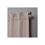 Nicole Miller Mellow Slub Textured Hidden Tab Top 54" X 84" Curtain Panel Pair
