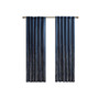 1-PC Andora Window Panel Curtain, Navy - 50x95"