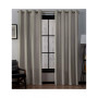Loha Linen Grommet Top Window Curtain Panel Pair, 54" x 96"