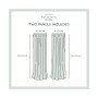 Loha Linen Grommet Top Window Curtain Panel Pair, 54" x 96"
