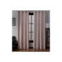 Loha Linen Grommet Top Window Curtain Panel Pair, 54" x 96"