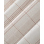 Castille 54" x 63" Farmhouse Plaid Semi-Sheer Curtain Panel