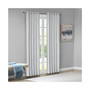 Colt Room Darkening /Back Tab Window Curtain Panel Pair, Light Grey - 37x95"