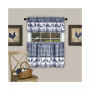 Barnyard Curtain Tier and Valance Set, 58x36
