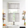 Farmhouse Living Buffalo Check 30" x 24" Window Tier Set