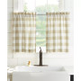 Farmhouse Living Buffalo Check 30" x 24" Window Tier Set