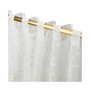 Sheer Blossom Rod Pocket with Back Tab Curtain Panel 51"W x 96"L