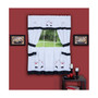 Gourmet Embellished Cottage Window Curtain Set, 58x36