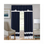 Darcy Rod Pocket Window Curtain Panel, 52x63