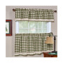 Buffalo Check Window Curtain Valance, 58x14