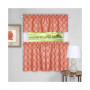 Colby Window Curtain Tier Pair and Valance Set, 58x24