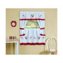 Gala Embellished Cottage Window Curtain Set, 58x36