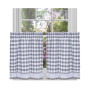 Buffalo Check Window Curtain Tier Pair, 58x36