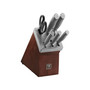 International Modernist 7-Pc. Self-Sharpening Cutlery Set