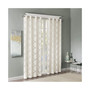 Eden Fretwork Burnout Sheer Curtain Panel - 50x95" - Ivory