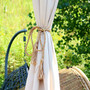 Indoor/Outdoor Rope Curtain Tiebacks - Copper - Set of 2