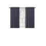 Chevron 80C/20P Sustainable Unlined Rod Pocket w/Back Tabs Curtain Panel 48"W x 45"L