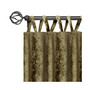 Harper Criss Cross Window Curtain Panel, 50x63
