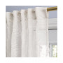 Sheer Leaf Rod Pocket With Back Tab Curtain Panel 52"W x 84"L