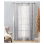 Horizon Stripe Rod Pocket with Back Tab Curtain Panel 55"W x 84"L