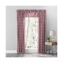 Checkmate Rod Pocket Curtain Pair w/Tie Backs 100"W x 96"L