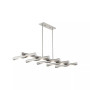 Acra 10 Light Linear Chandelier