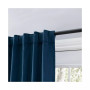 Premium Velvet Rod Pocket Tie Up Panel Curtain 50"W x 63"L