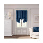 Premium Velvet Rod Pocket Tie Up Panel Curtain 50"W x 63"L