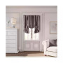 Premium Velvet Rod Pocket Tie Up Panel Curtain 50"W x 63"L