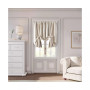 Premium Velvet Rod Pocket Tie Up Panel Curtain 50"W x 63"L