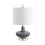 Kamille Glass and Lucite Led Table Lamp