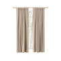 Grand Pointe Rod Pocket Curtain Panel w/Back Tabs 54"W x 72"L